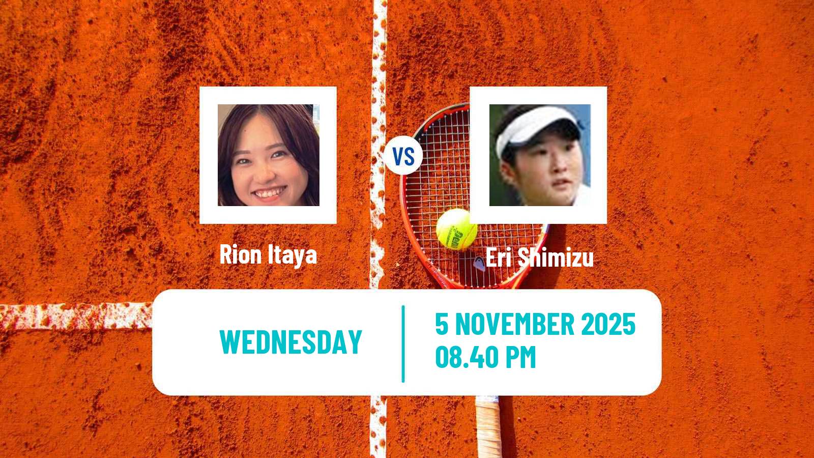 Tennis ITF W35 Hamamatsu Women Rion Itaya - Eri Shimizu