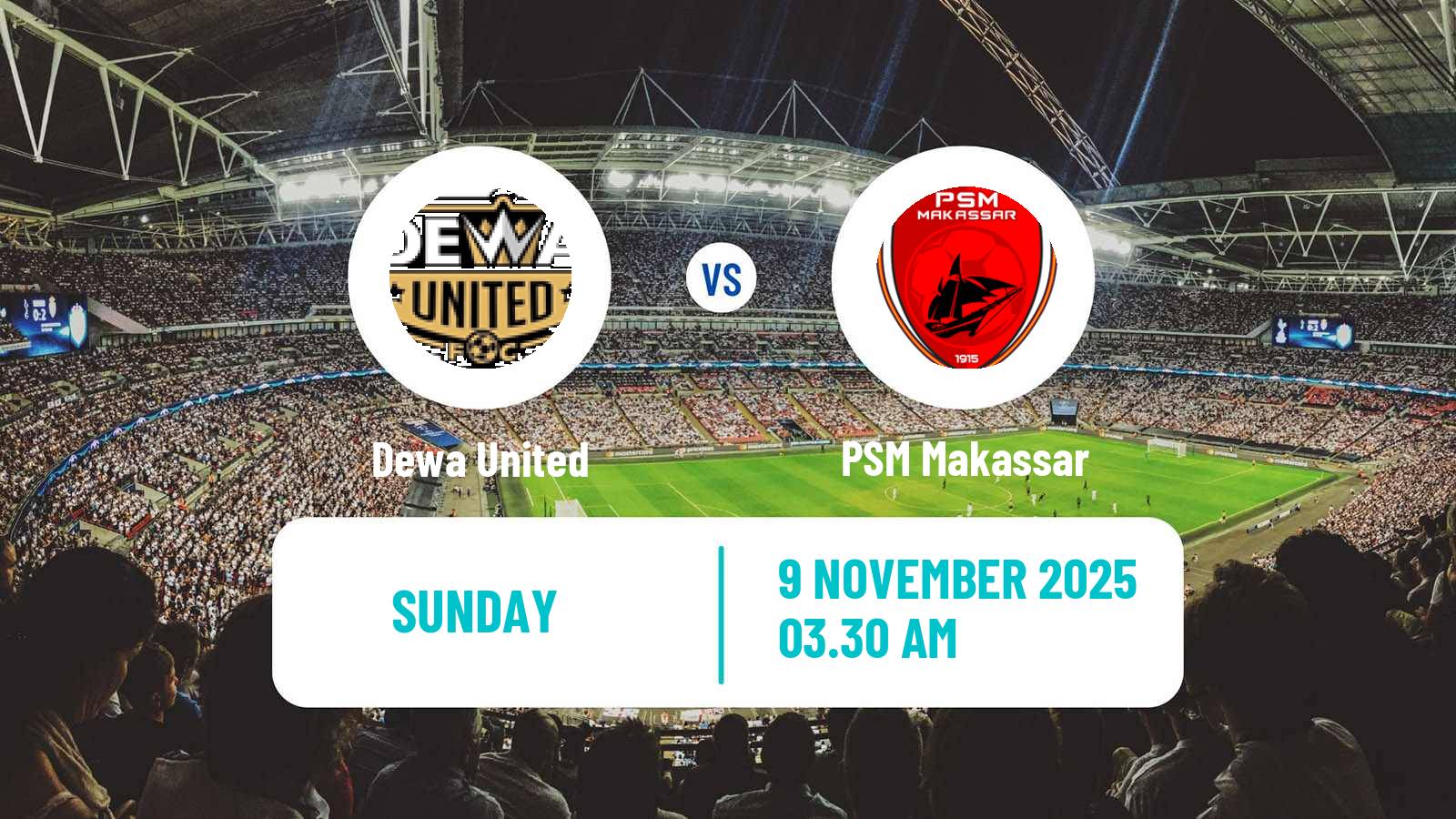 Football Indonesian Liga 1 Dewa United - PSM Makassar