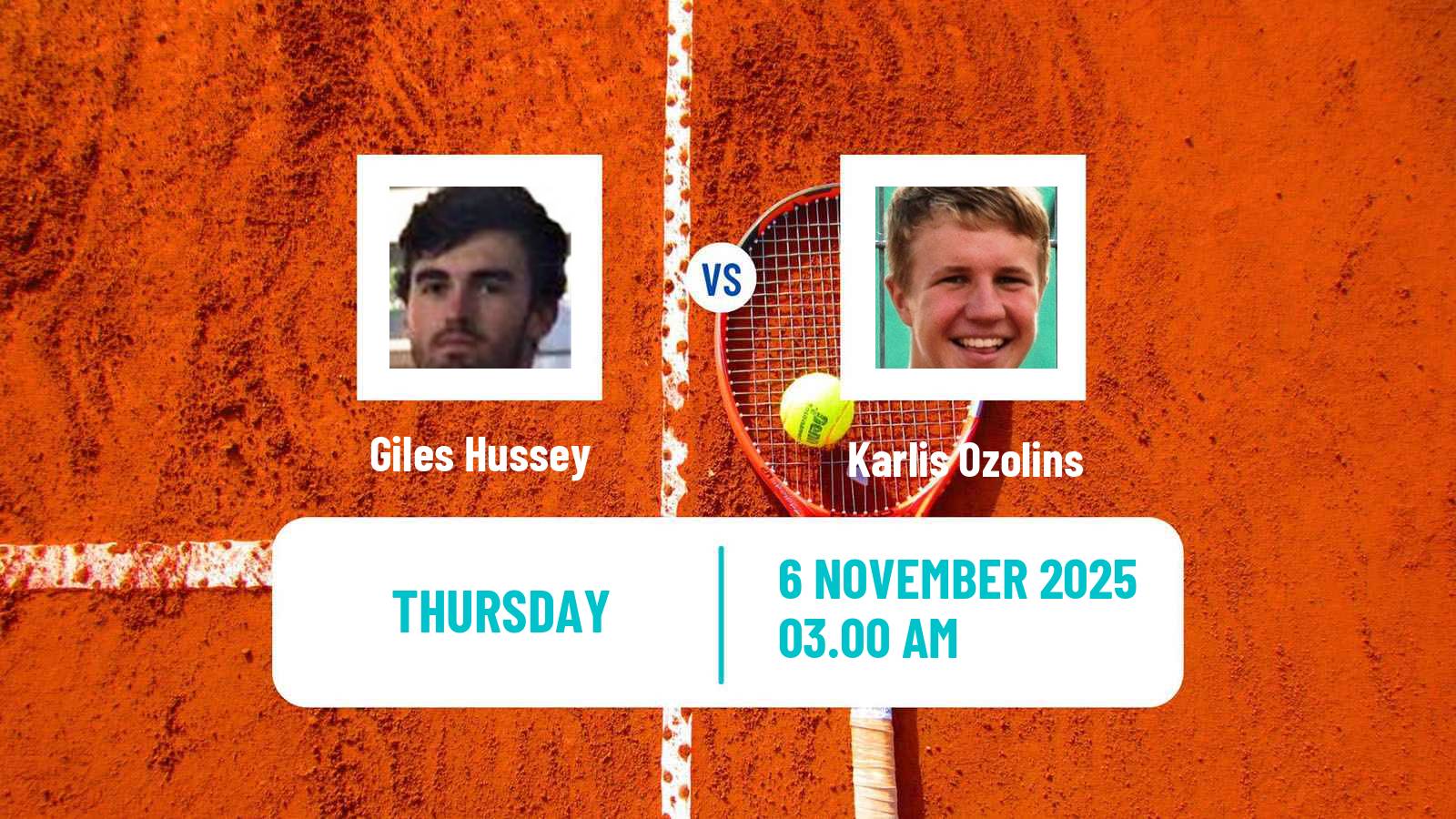 Tennis ITF M15 Manama Men Giles Hussey - Karlis Ozolins