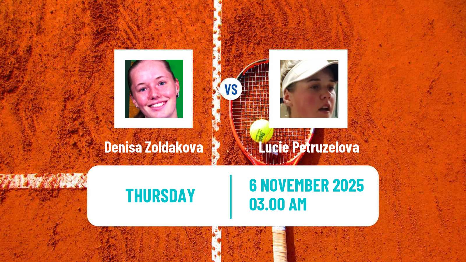 Tennis ITF W15 Szabolcsveresmart Women Denisa Zoldakova - Lucie Petruzelova