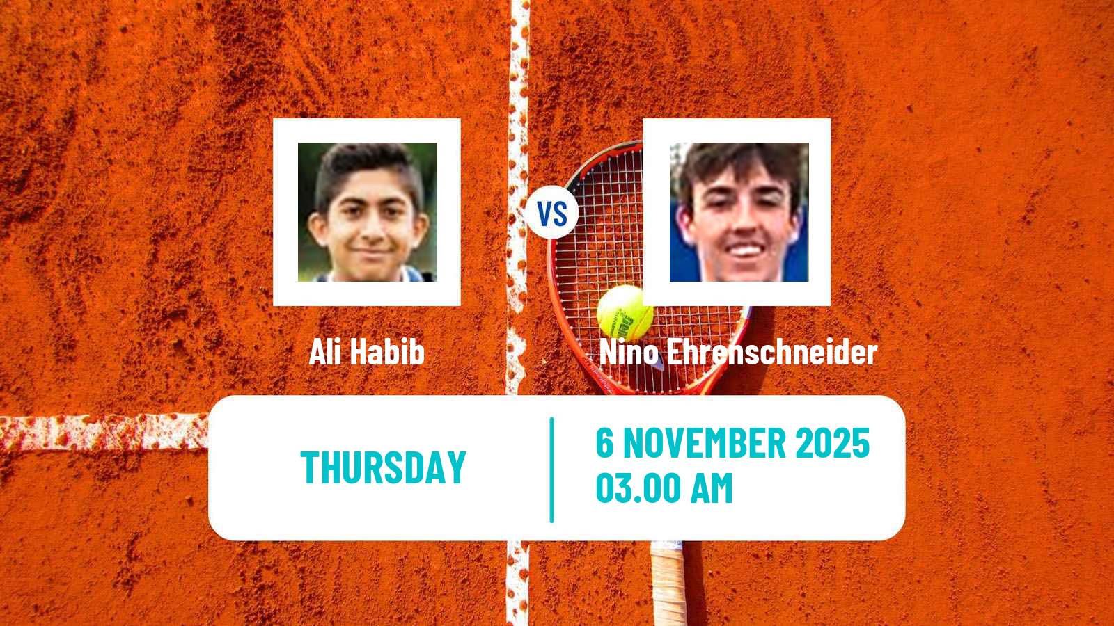 Tennis ITF M15 Manama Men Ali Habib - Nino Ehrenschneider