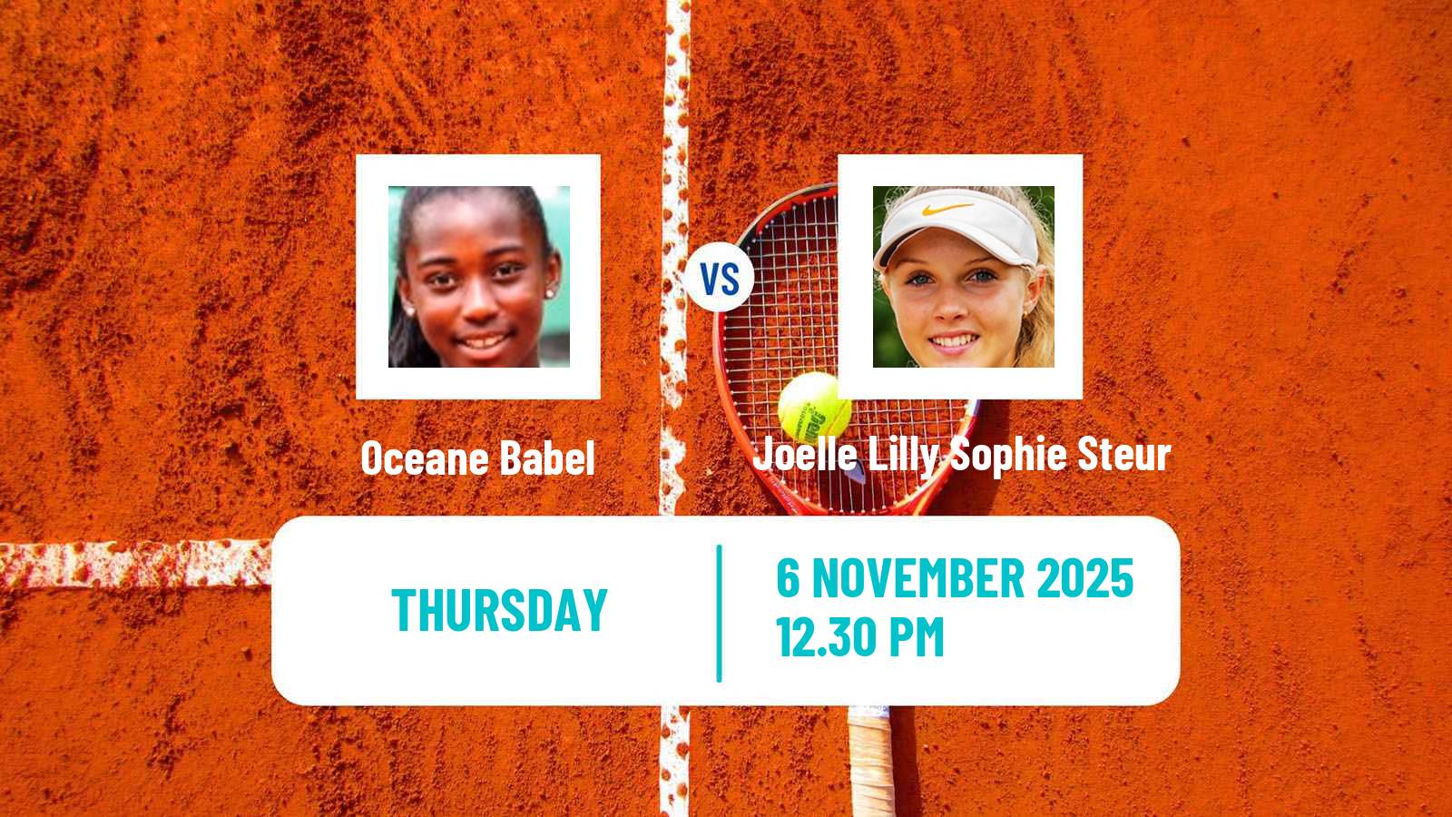 Tennis ITF W15 Castellon Women Oceane Babel - Joelle Lilly Sophie Steur