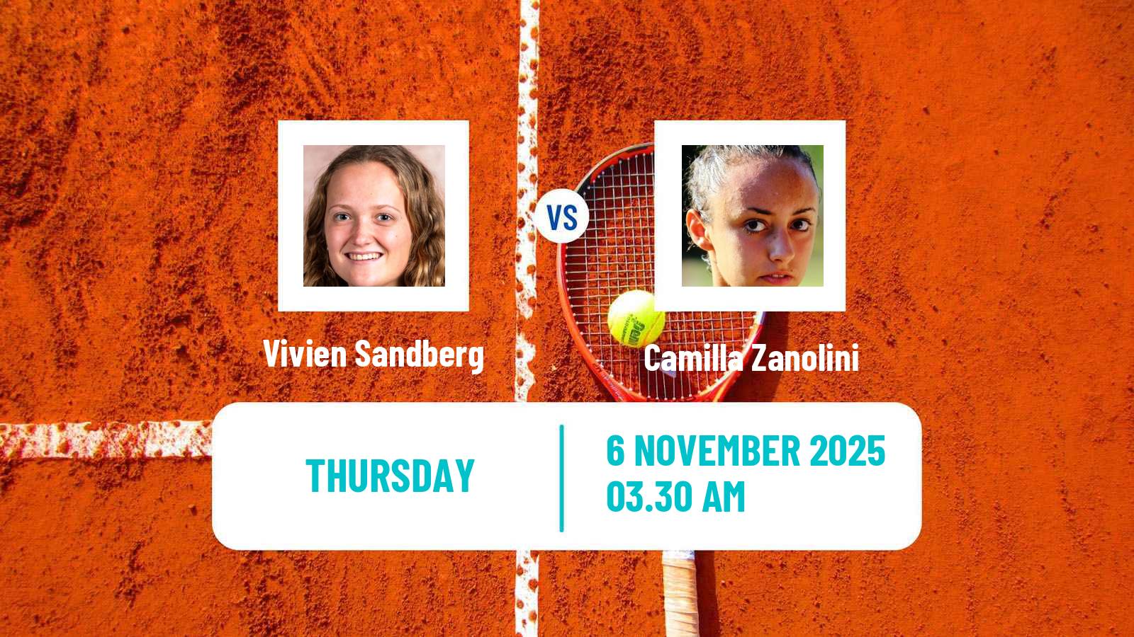 Tennis ITF W15 Solarino 2 Women Vivien Sandberg - Camilla Zanolini