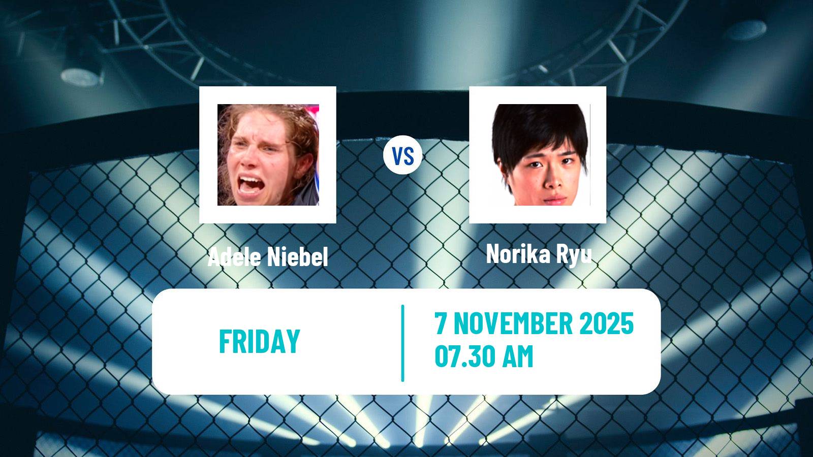 MMA Strawweight One Championship Women Adele Niebel - Norika Ryu