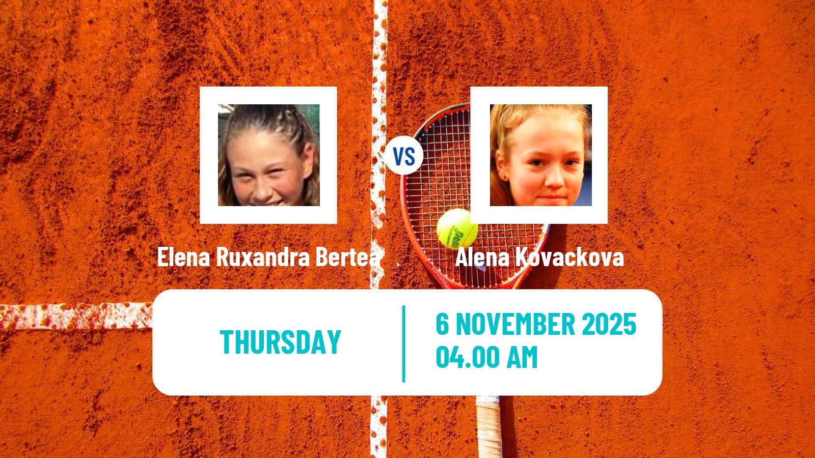 Tennis ITF W35 Liberec Women Elena Ruxandra Bertea - Alena Kovackova