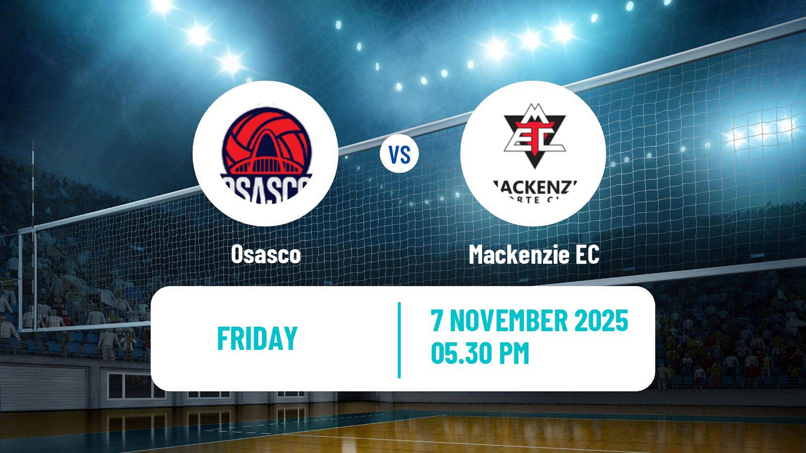 Volleyball Brazilian SuperLiga Volleyball Women Osasco - Mackenzie