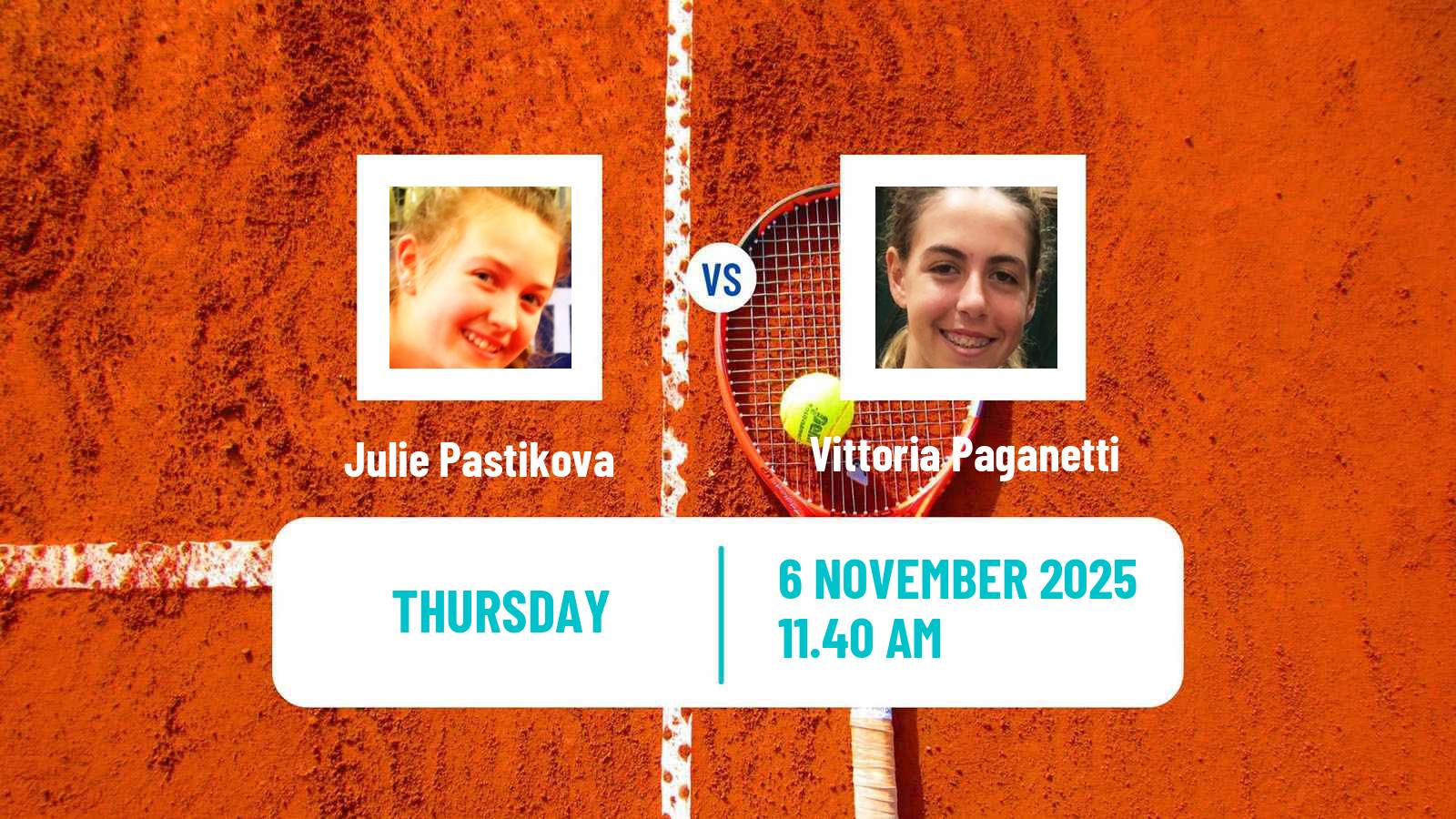 Tennis ITF W35 Liberec Women Julie Pastikova - Vittoria Paganetti
