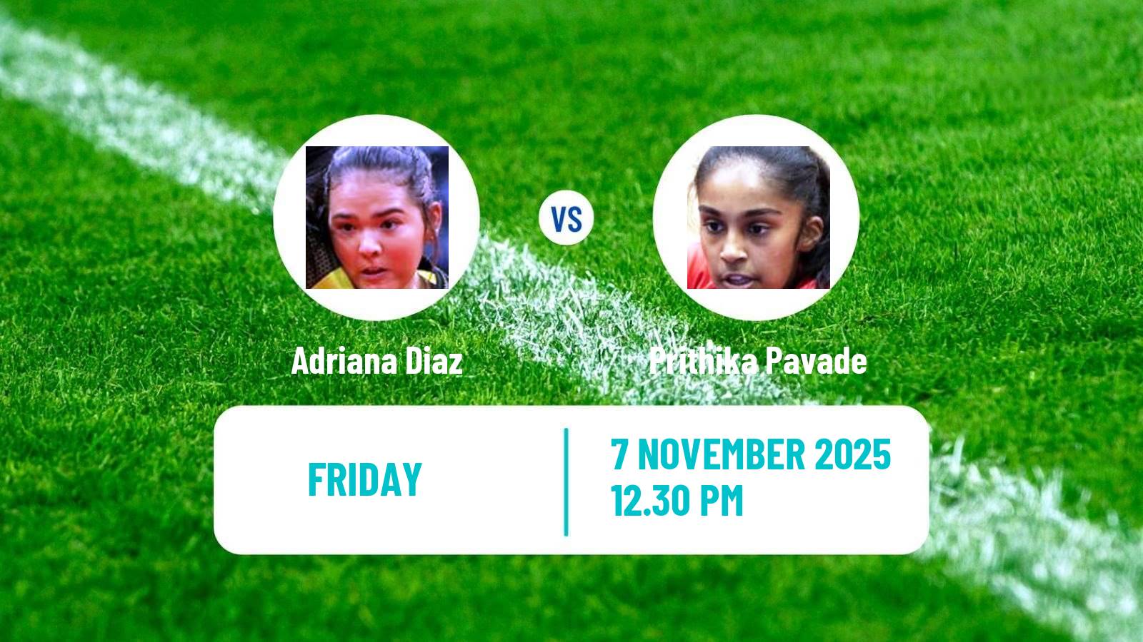 Table tennis Wtt Champions Frankfurt Women Adriana Diaz - Prithika Pavade