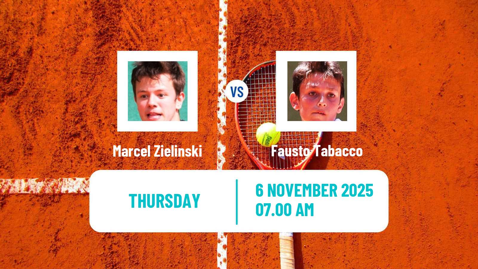 Tennis ITF M15 San Gregorio Di Catania Men Marcel Zielinski - Fausto Tabacco