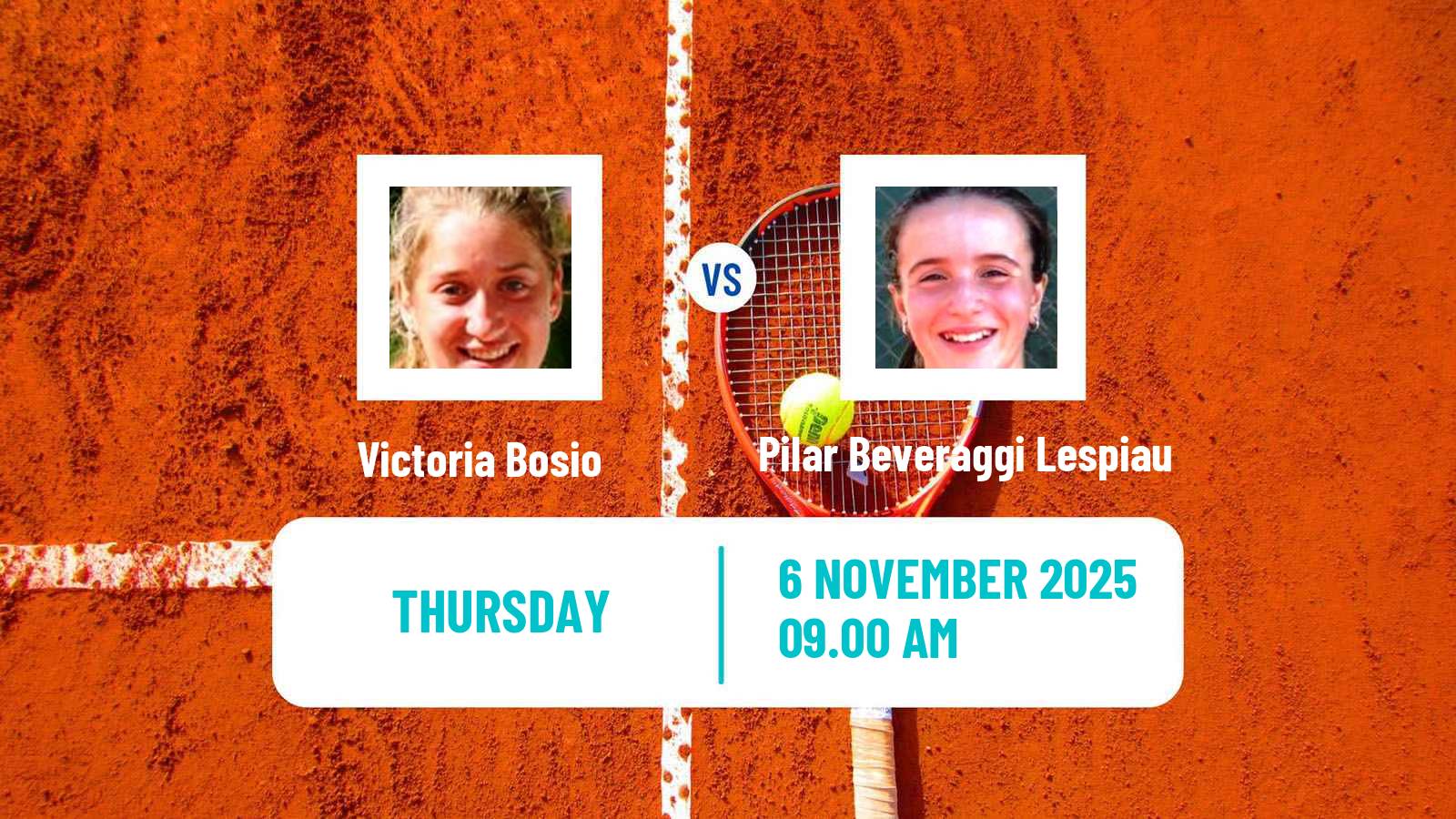Tennis ITF W15 Neuquen Women Victoria Bosio - Pilar Beveraggi Lespiau