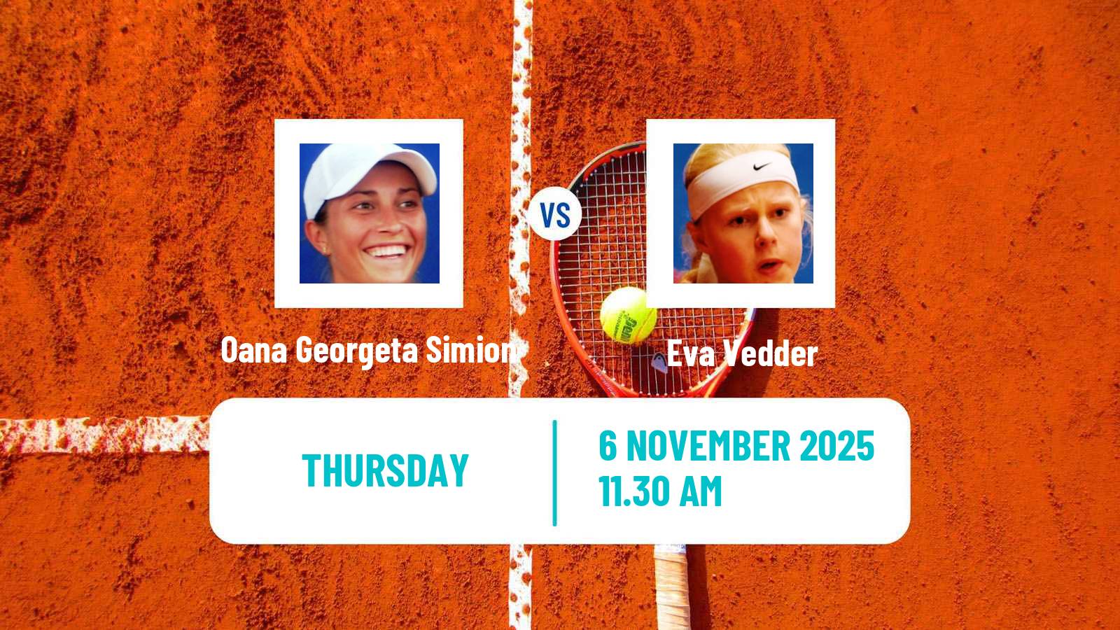 Tennis ITF W35 Orlando Fl 2 Women Oana Georgeta Simion - Eva Vedder