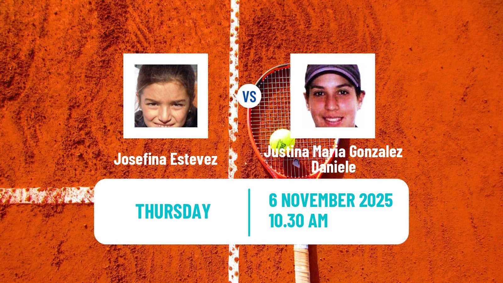 Tennis ITF W15 Neuquen Women Josefina Estevez - Justina Maria Gonzalez Daniele