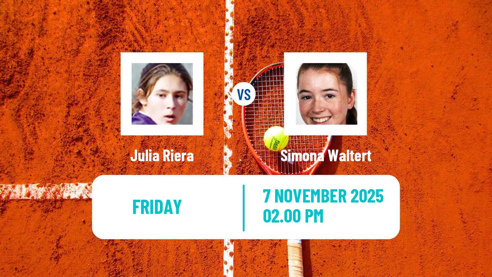 Tennis Tucuman Challenger Women Julia Riera - Simona Waltert
