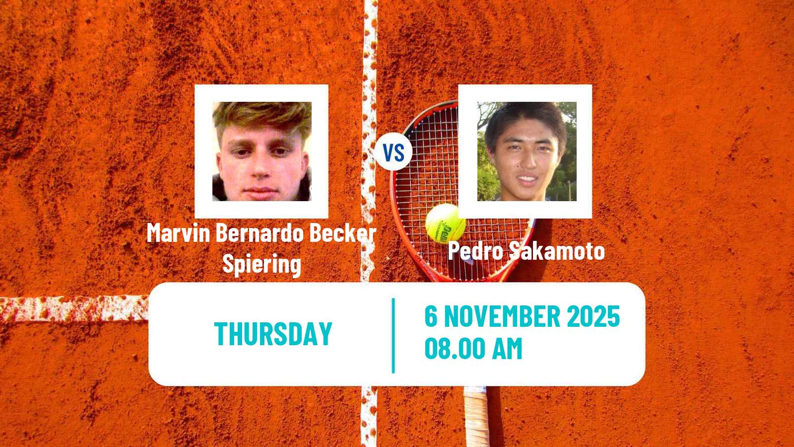 Tennis ITF M25 Santa Cruz Do Sul Men Marvin Bernardo Becker Spiering - Pedro Sakamoto