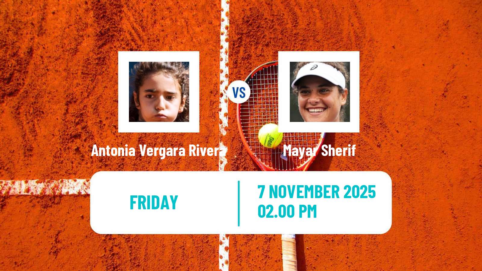 Tennis Tucuman Challenger Women Antonia Vergara Rivera - Mayar Sherif