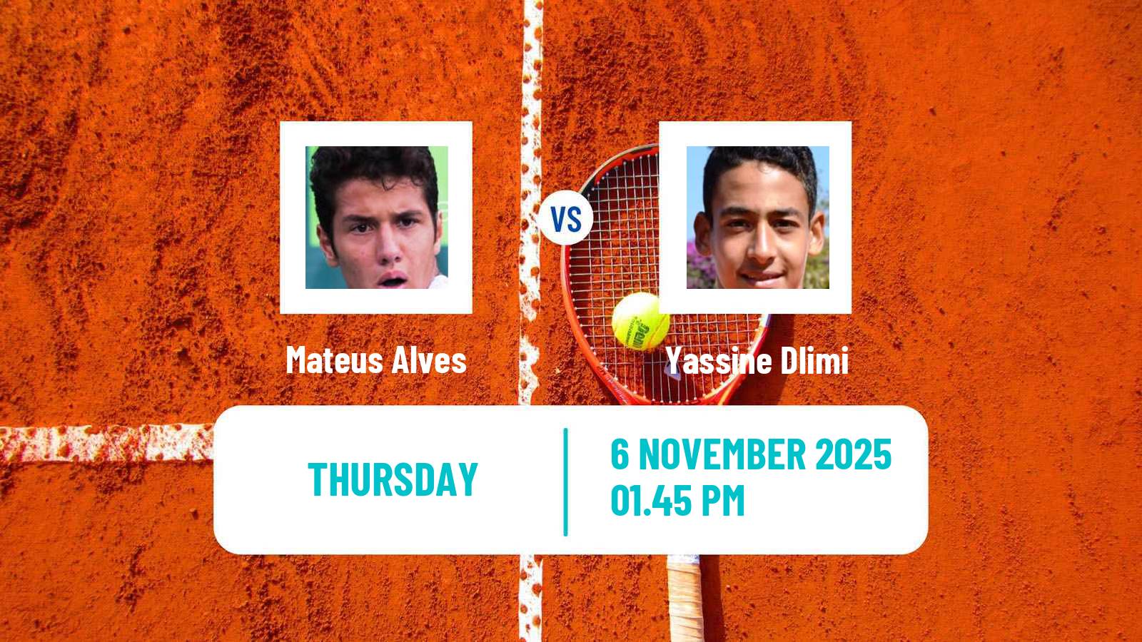 Tennis ITF M25 Santa Cruz Do Sul Men Mateus Alves - Yassine Dlimi