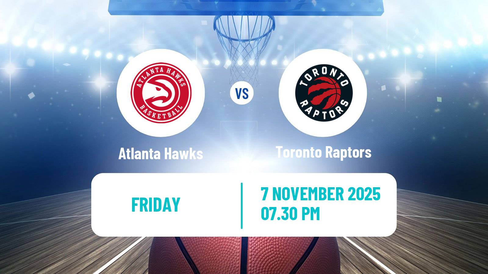 Basketball NBA Atlanta Hawks - Toronto Raptors