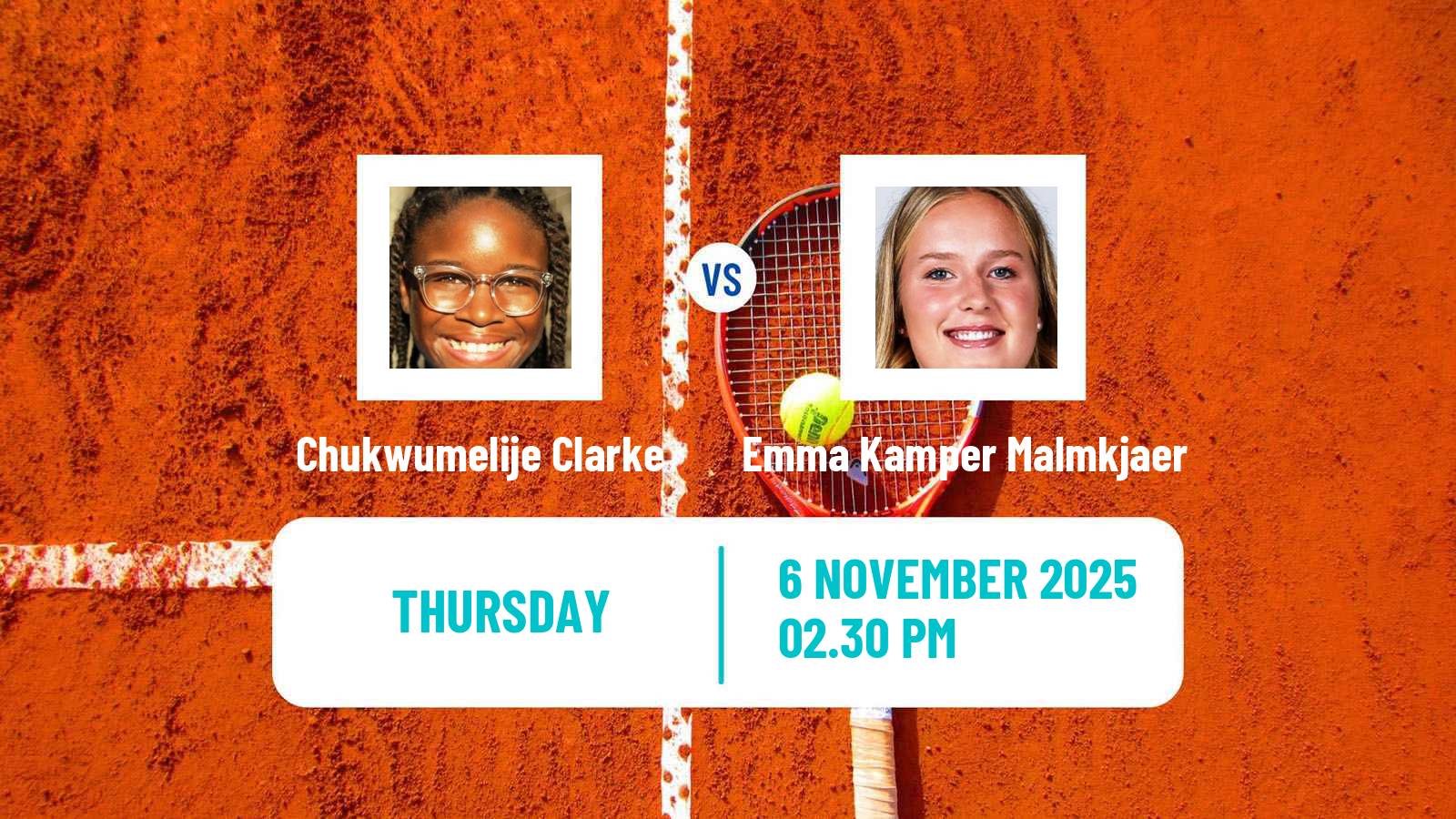 Tennis ITF W15 Lincoln 2 Women Chukwumelije Clarke - Emma Kamper Malmkjaer