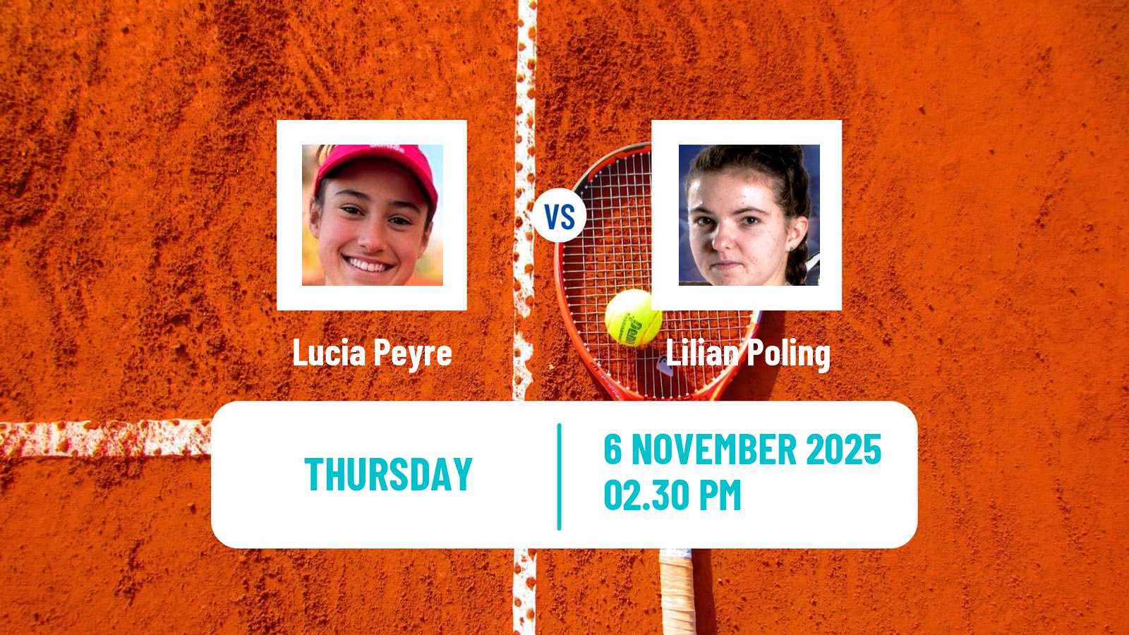 Tennis ITF W15 Lincoln 2 Women Lucia Peyre - Lilian Poling