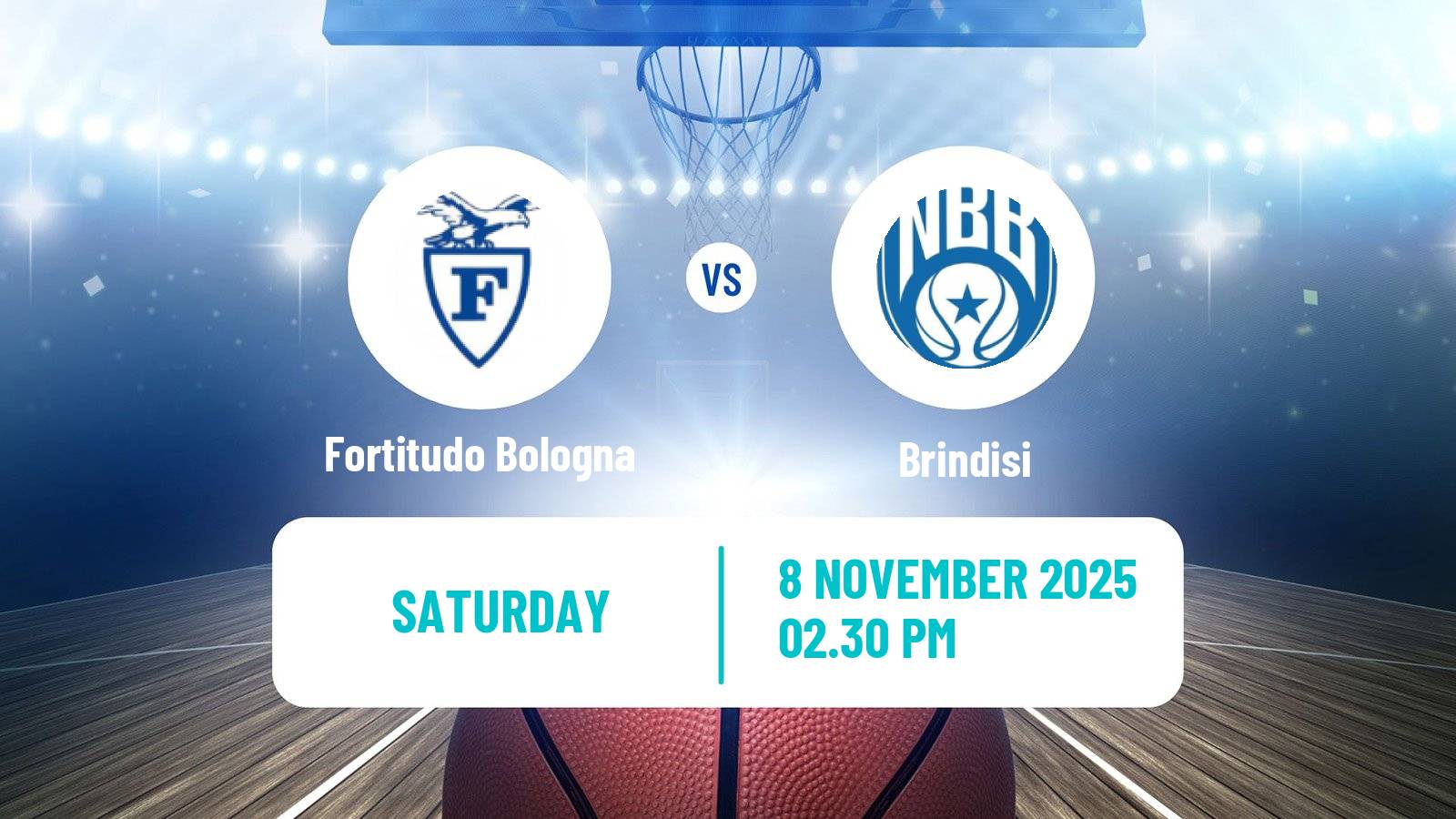 Basketball Italian Serie A2 Basketball Fortitudo Bologna - Brindisi