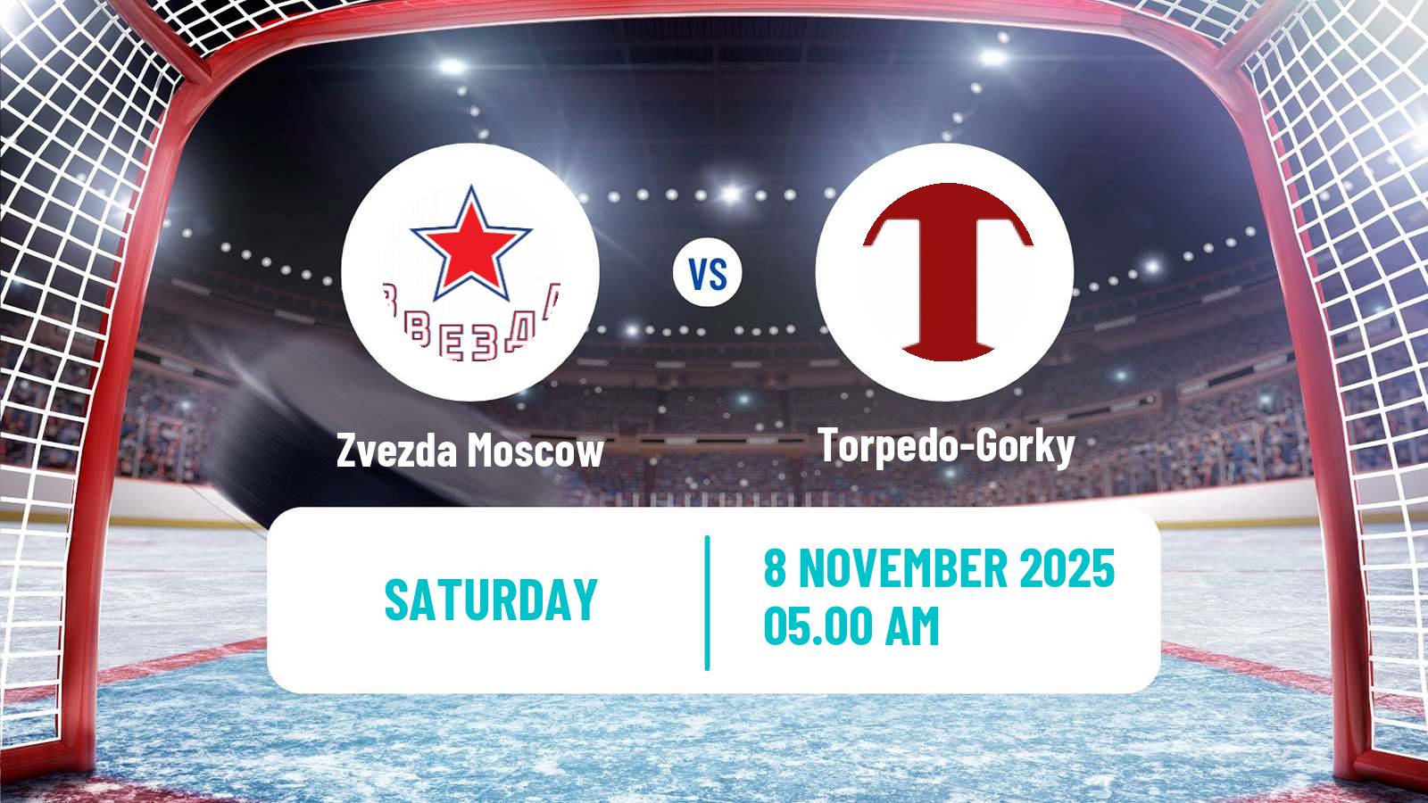 Hockey VHL Zvezda Moscow - Torpedo-Gorky