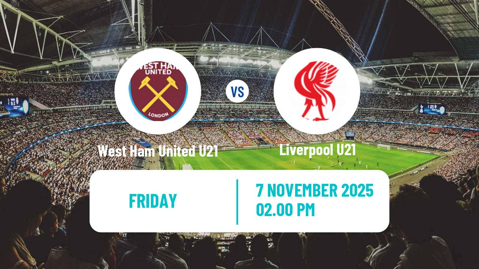Football English Premier League 2 West Ham United U21 - Liverpool U21