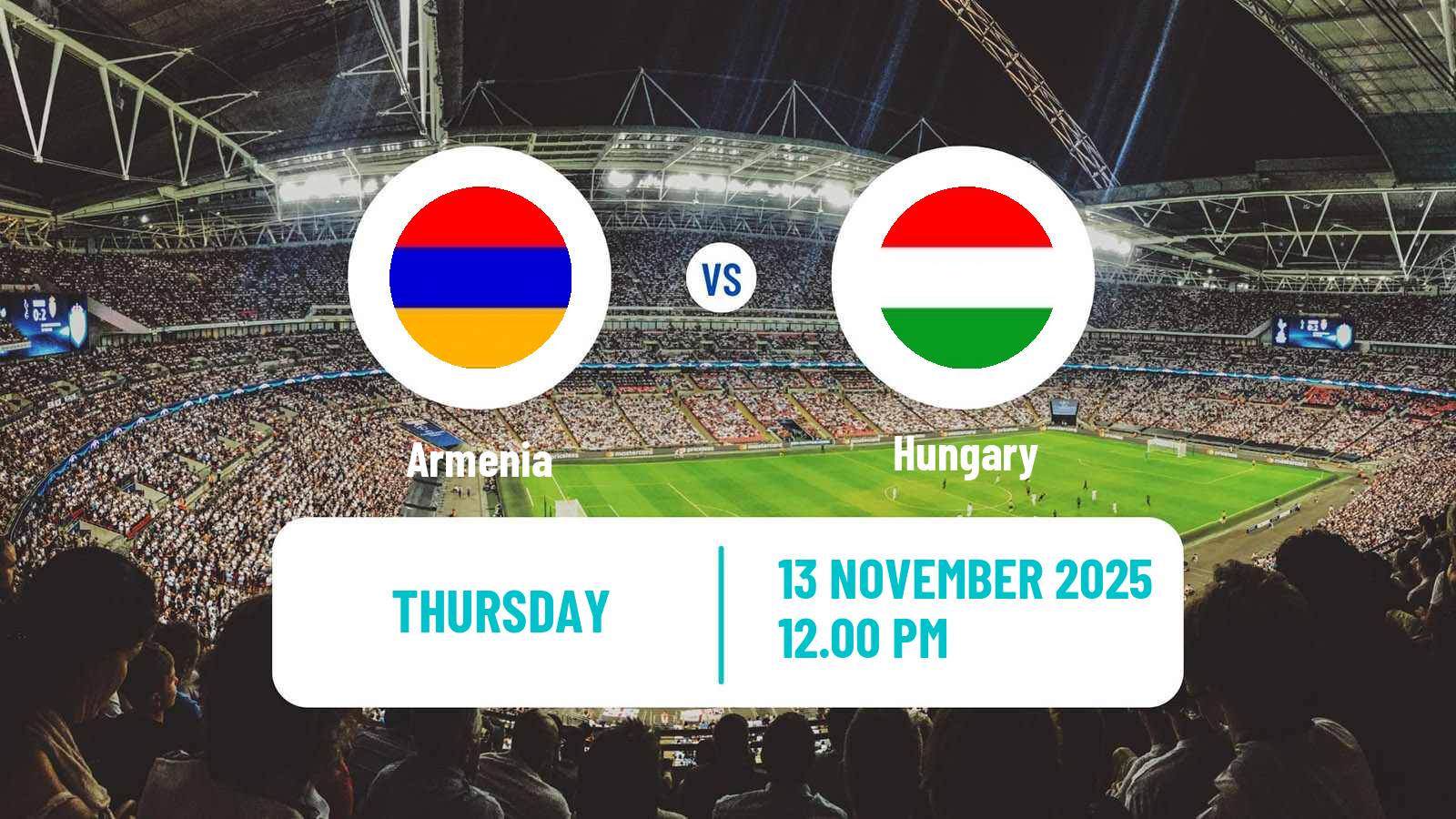 Football FIFA World Cup Armenia - Hungary