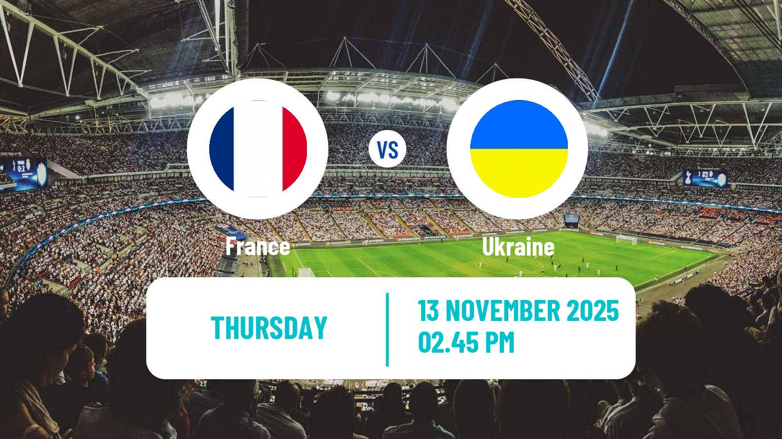 Football FIFA World Cup France - Ukraine