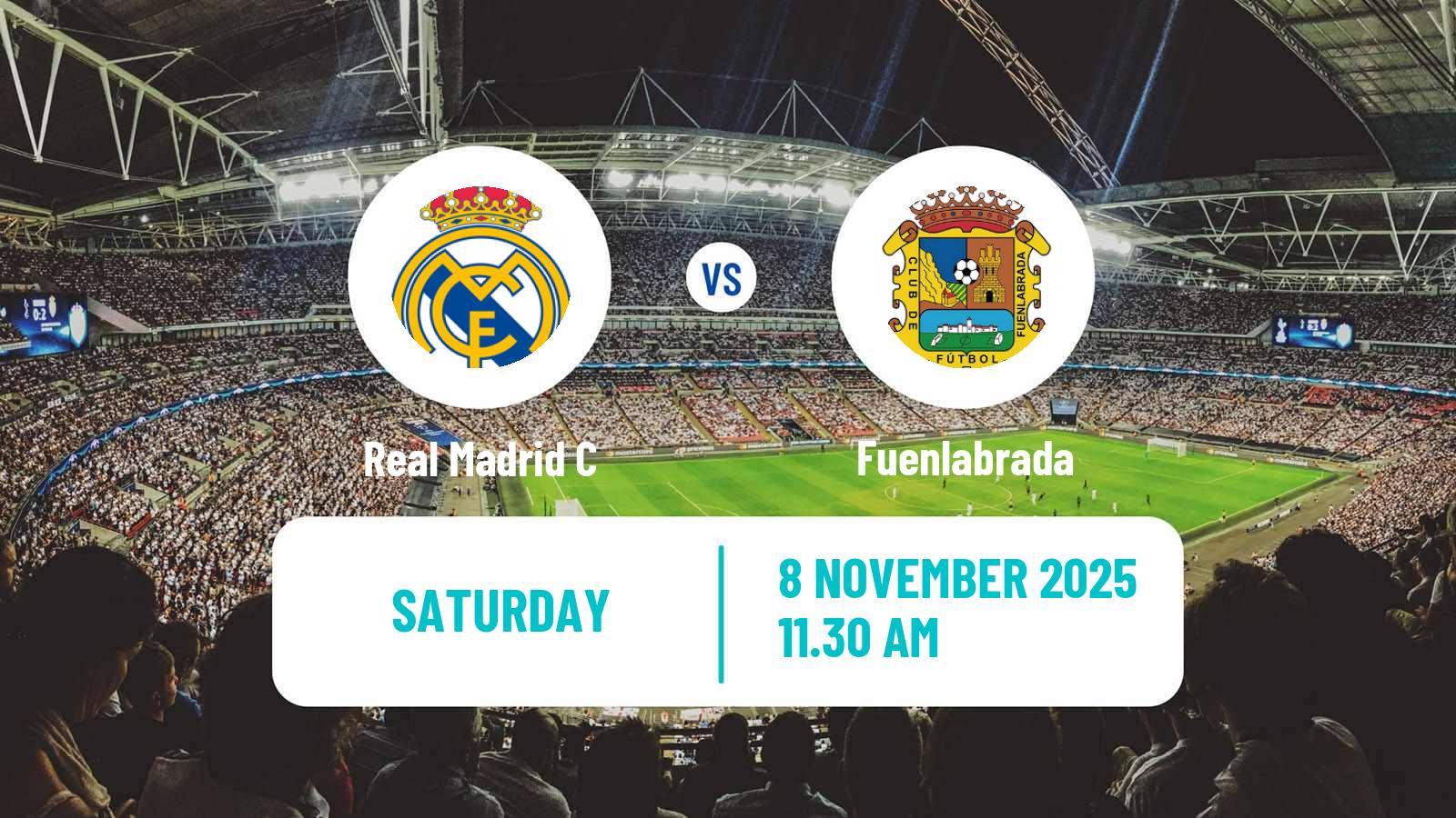 Football Spanish Segunda RFEF - Group 5 Real Madrid C - Fuenlabrada