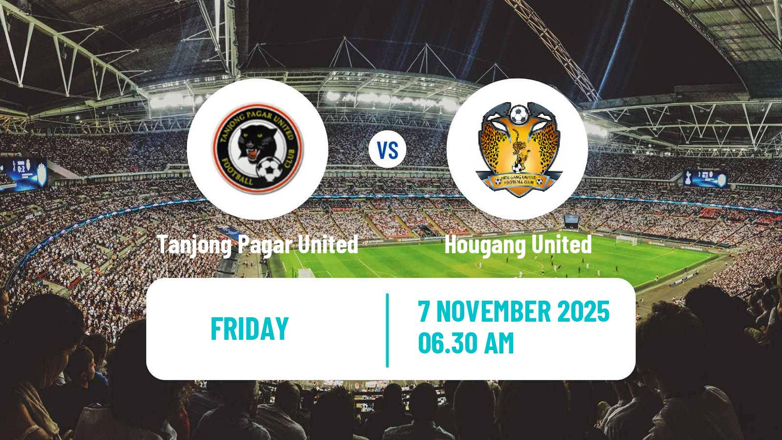 Football Singapore Cup Tanjong Pagar United - Hougang United