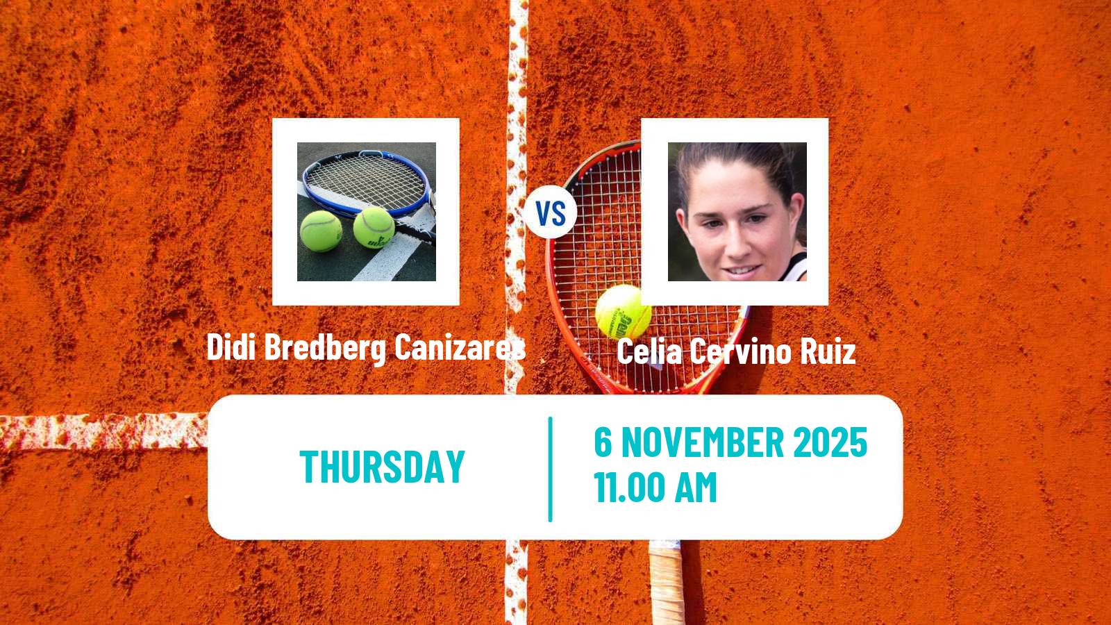 Tennis ITF W15 Castellon Women Didi Bredberg Canizares - Celia Cervino Ruiz