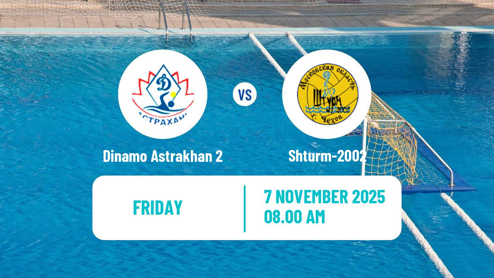 Water polo Russian Championship Water Polo Dinamo Astrakhan 2 - Shturm-2002