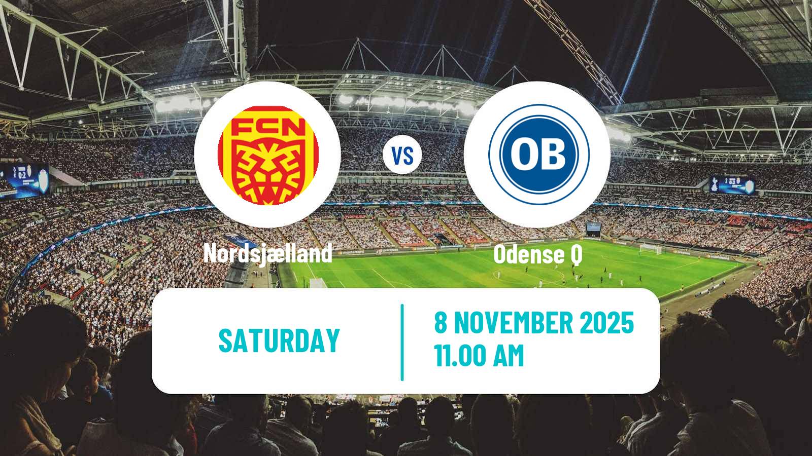 Football Danish Elitedivisionen Women Nordsjælland - Odense Q