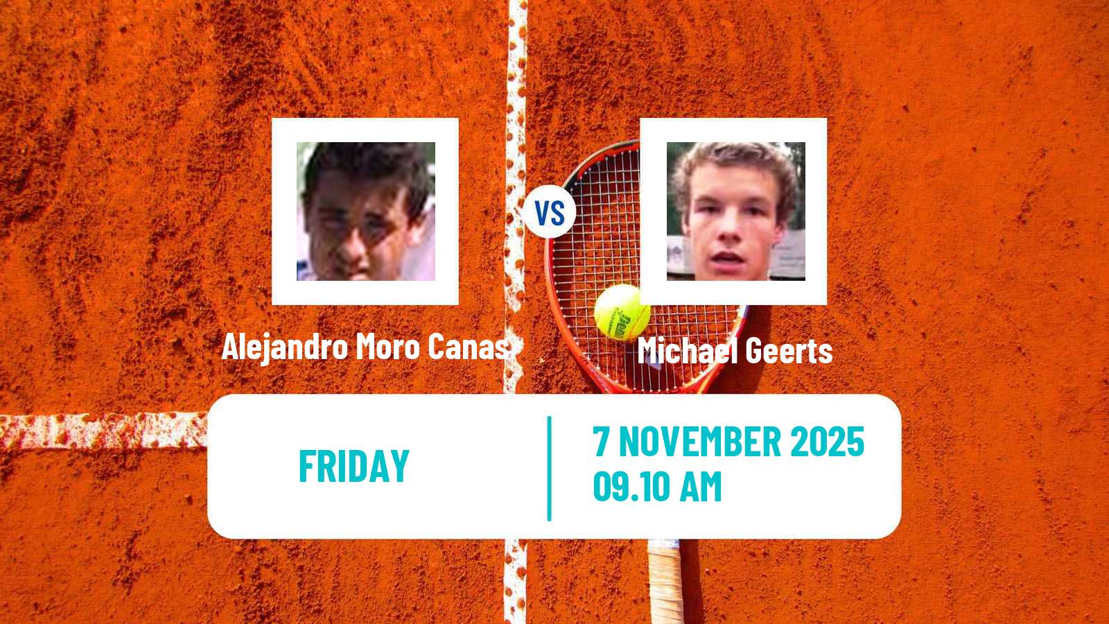 Tennis ITF M25 Monastir 9 Men Alejandro Moro Canas - Michael Geerts
