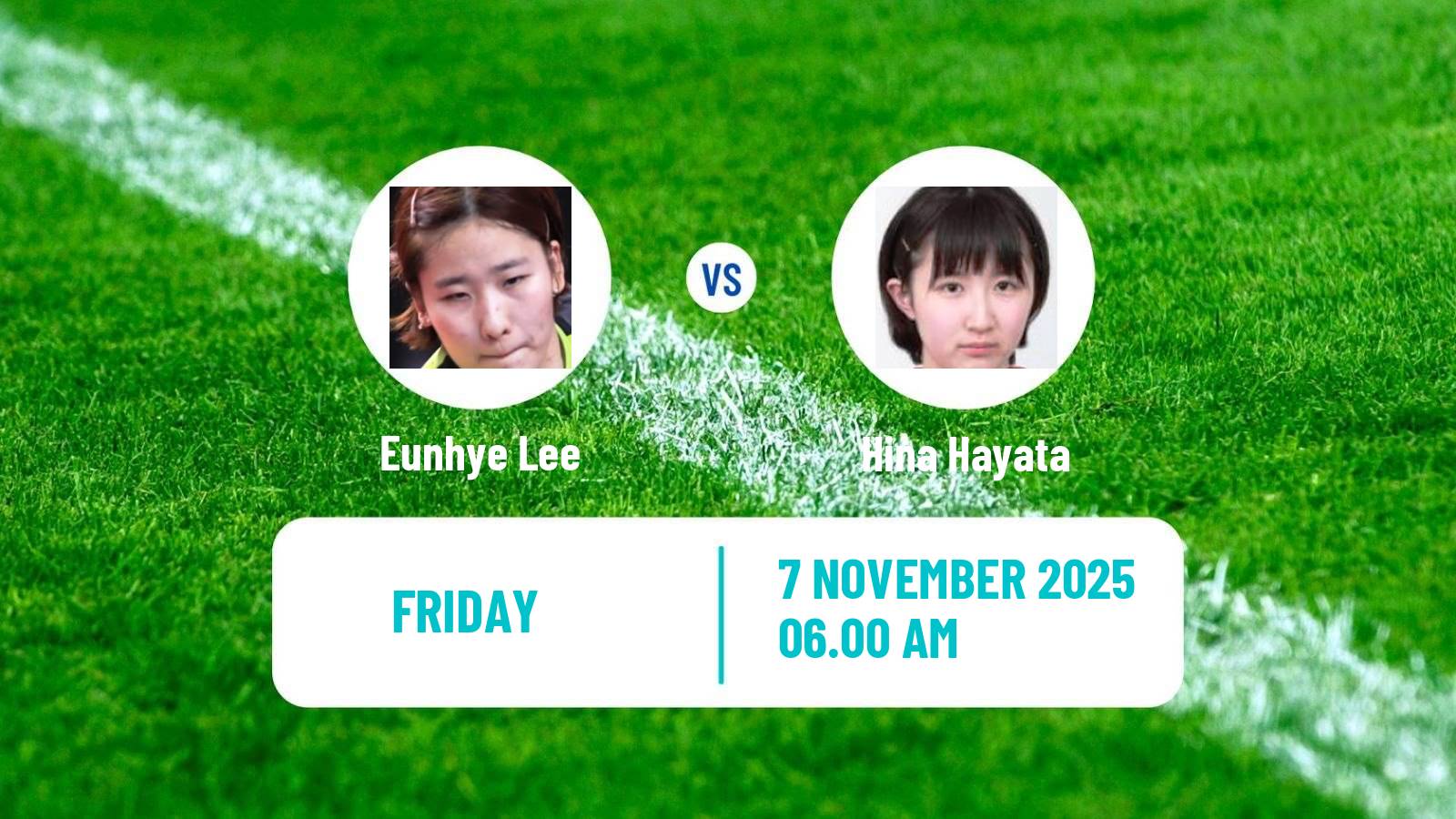 Table tennis Wtt Champions Frankfurt Women Eunhye Lee - Hina Hayata