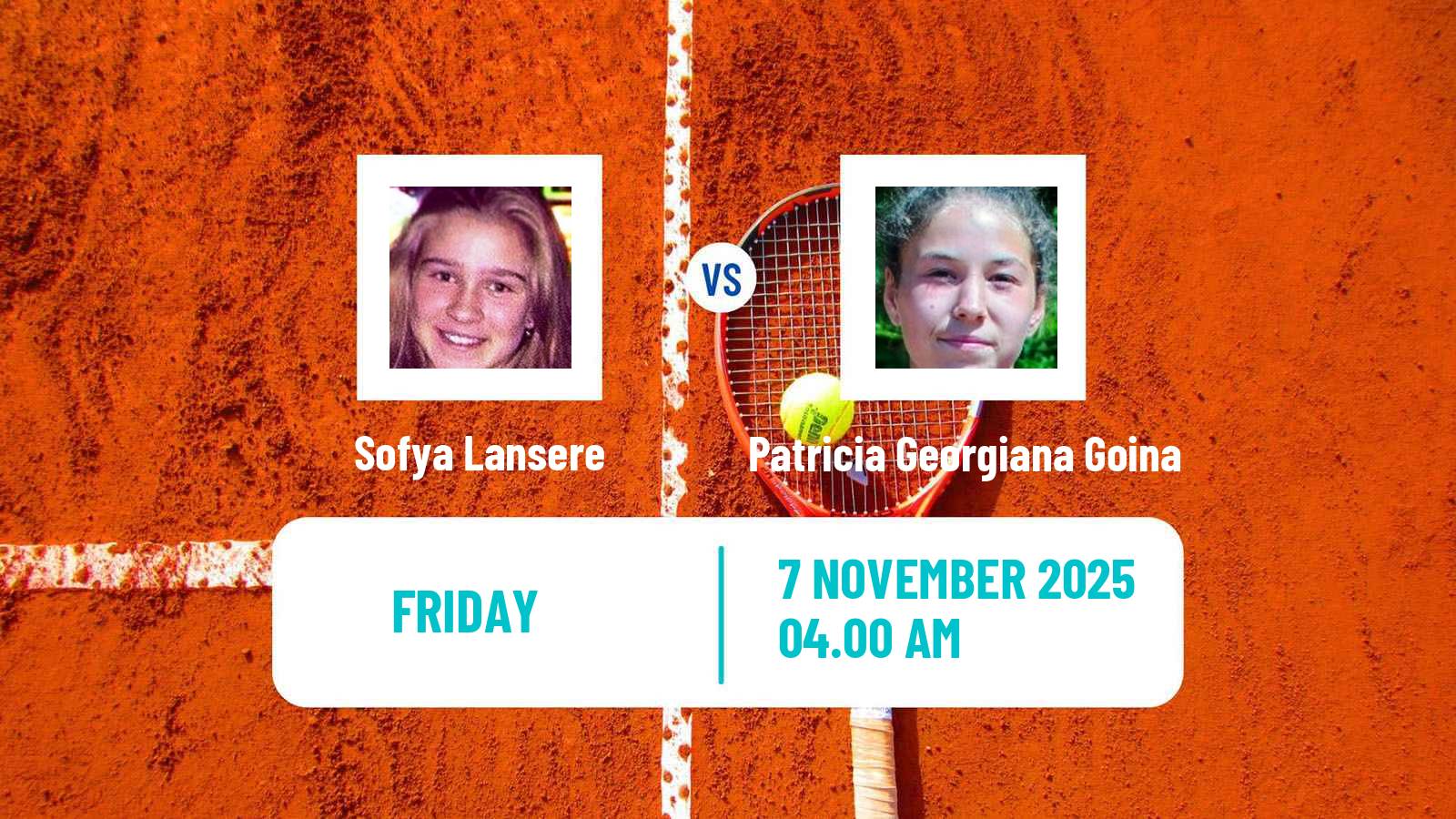 Tennis ITF W15 Szabolcsveresmart Women Sofya Lansere - Patricia Georgiana Goina
