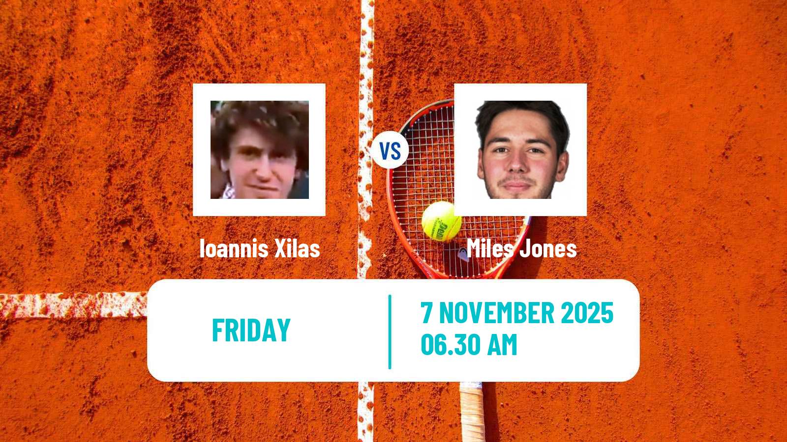 Tennis ITF M15 Heraklion 13 Men Ioannis Xilas - Miles Jones
