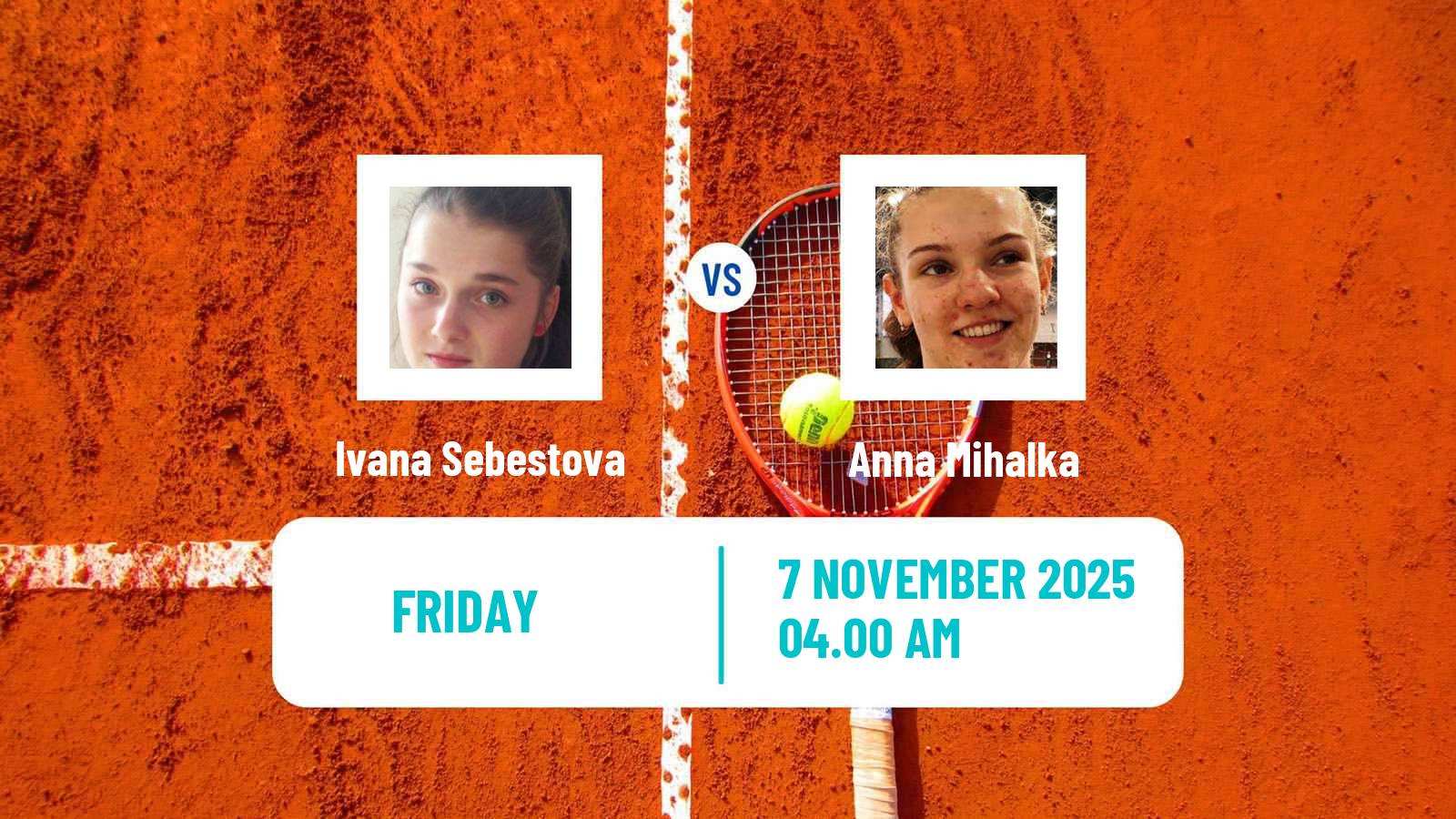 Tennis ITF W15 Szabolcsveresmart Women Ivana Sebestova - Anna Mihalka