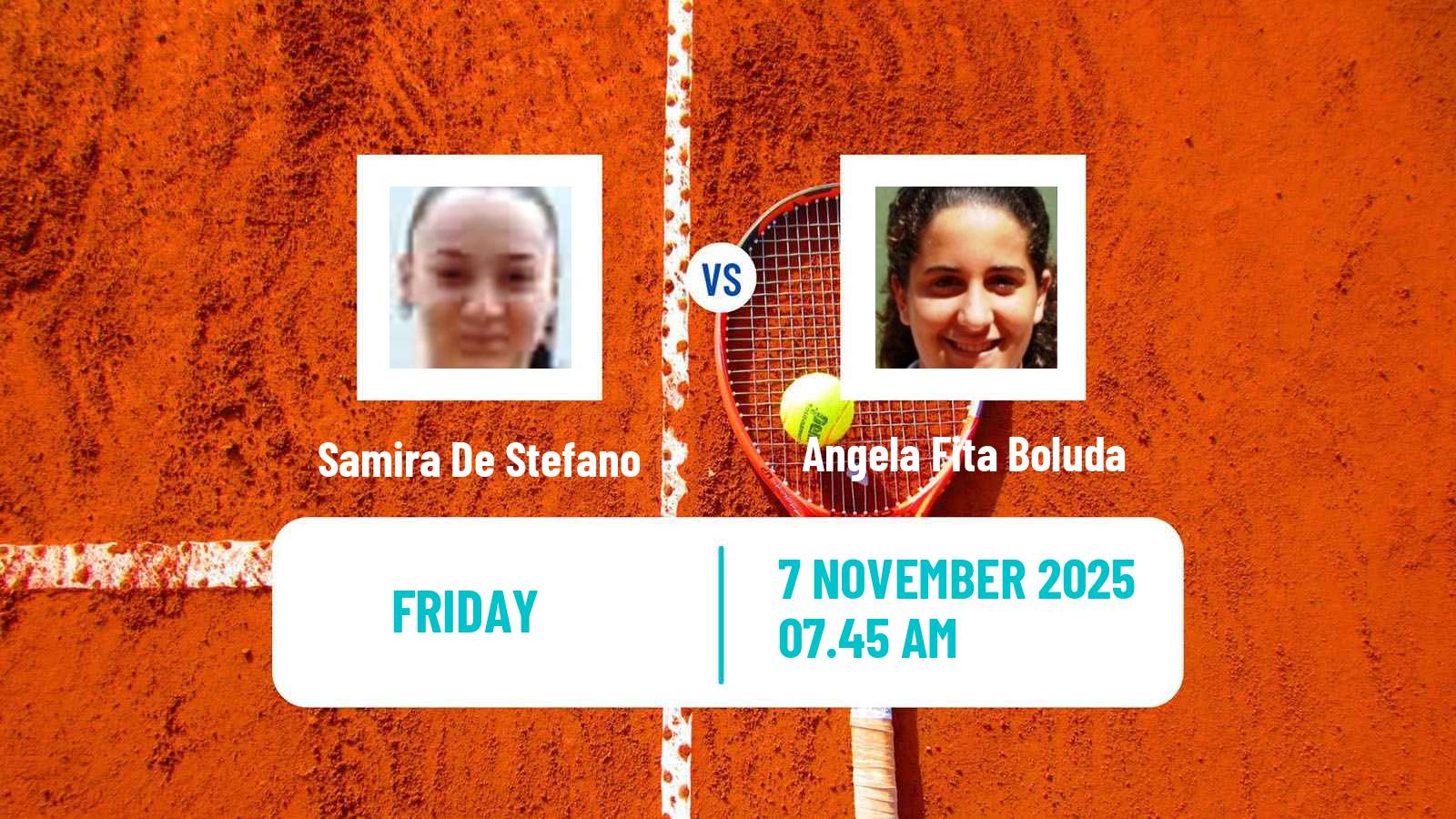 Tennis ITF W35 Faro Women Samira De Stefano - Angela Fita Boluda