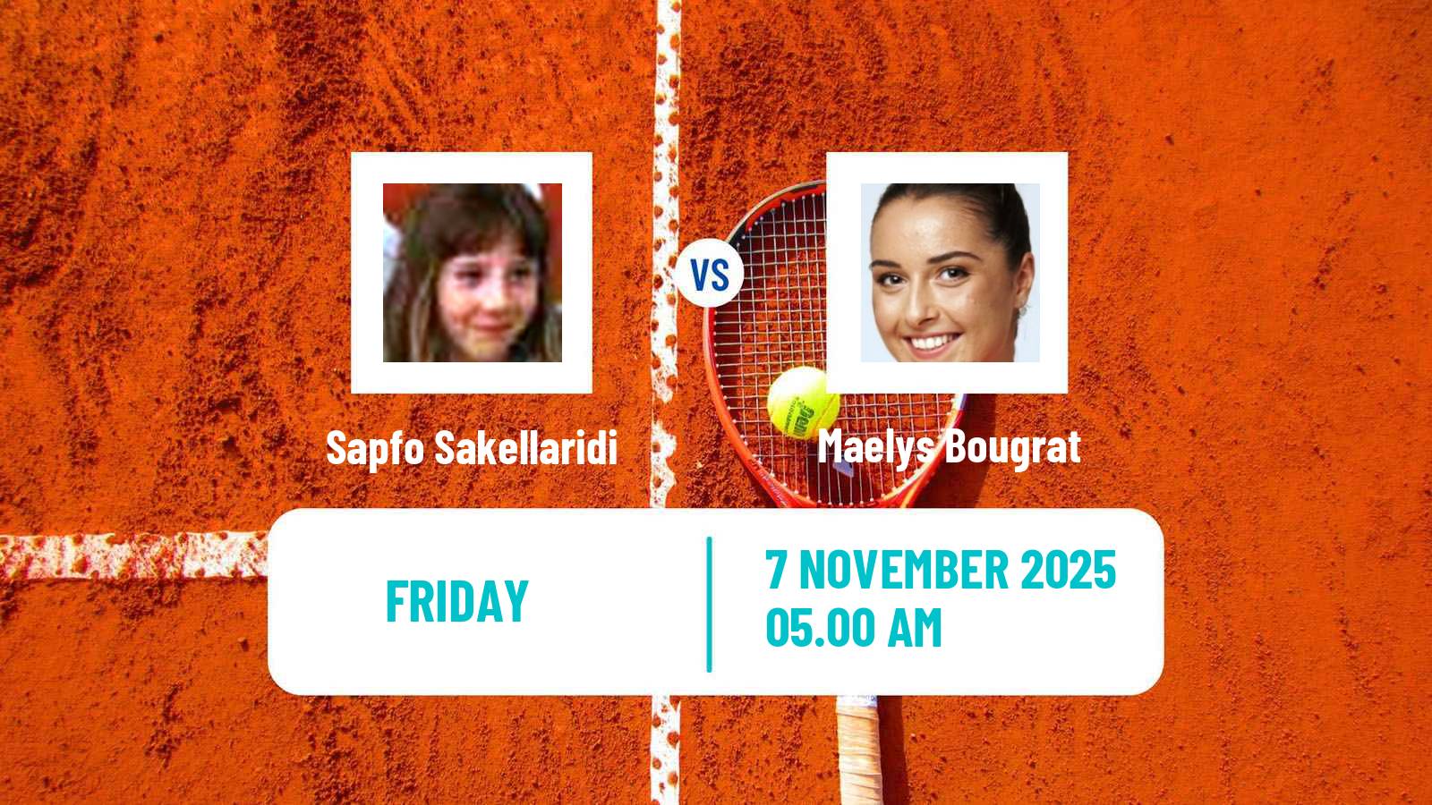 Tennis ITF W15 Heraklion 7 Women Sapfo Sakellaridi - Maelys Bougrat