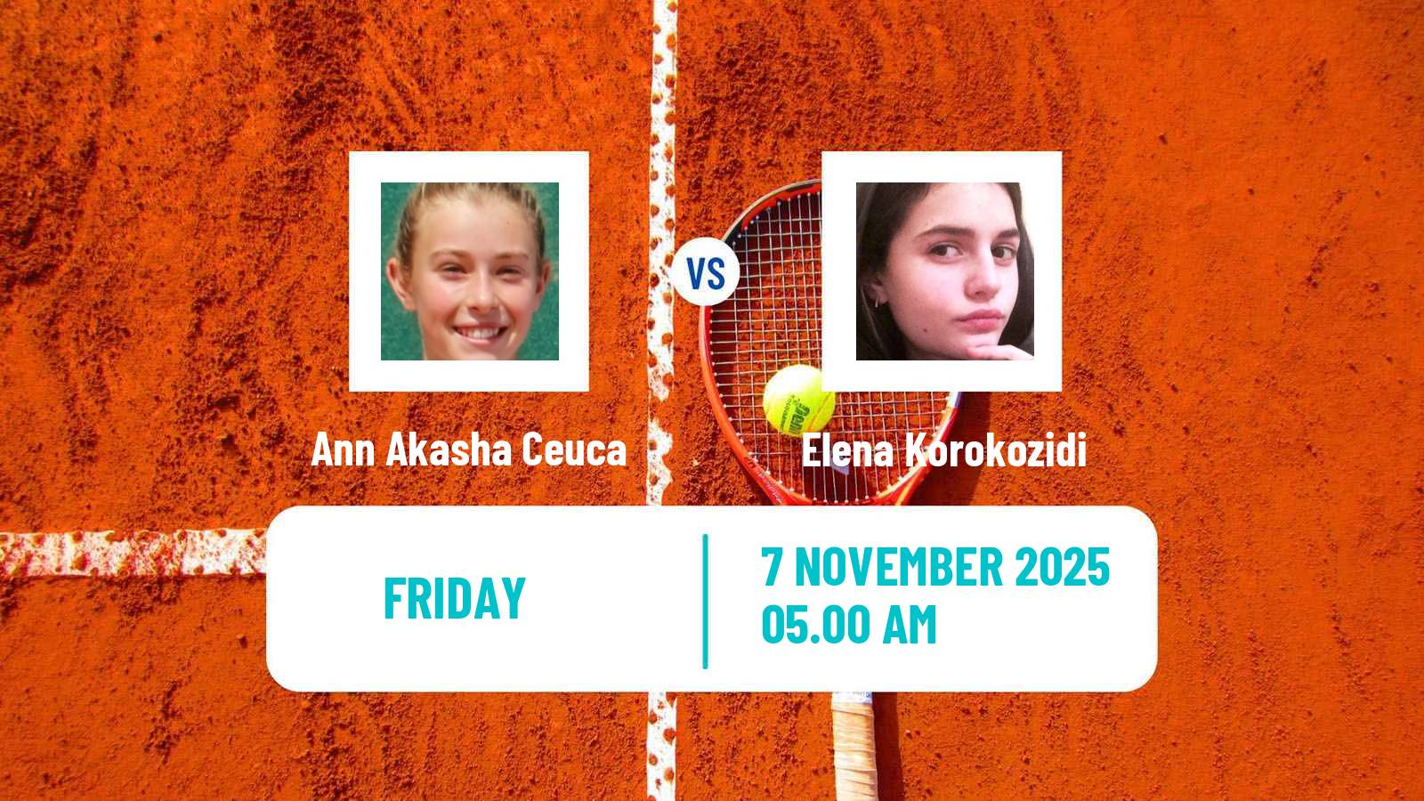 Tennis ITF W15 Heraklion 7 Women Ann Akasha Ceuca - Elena Korokozidi