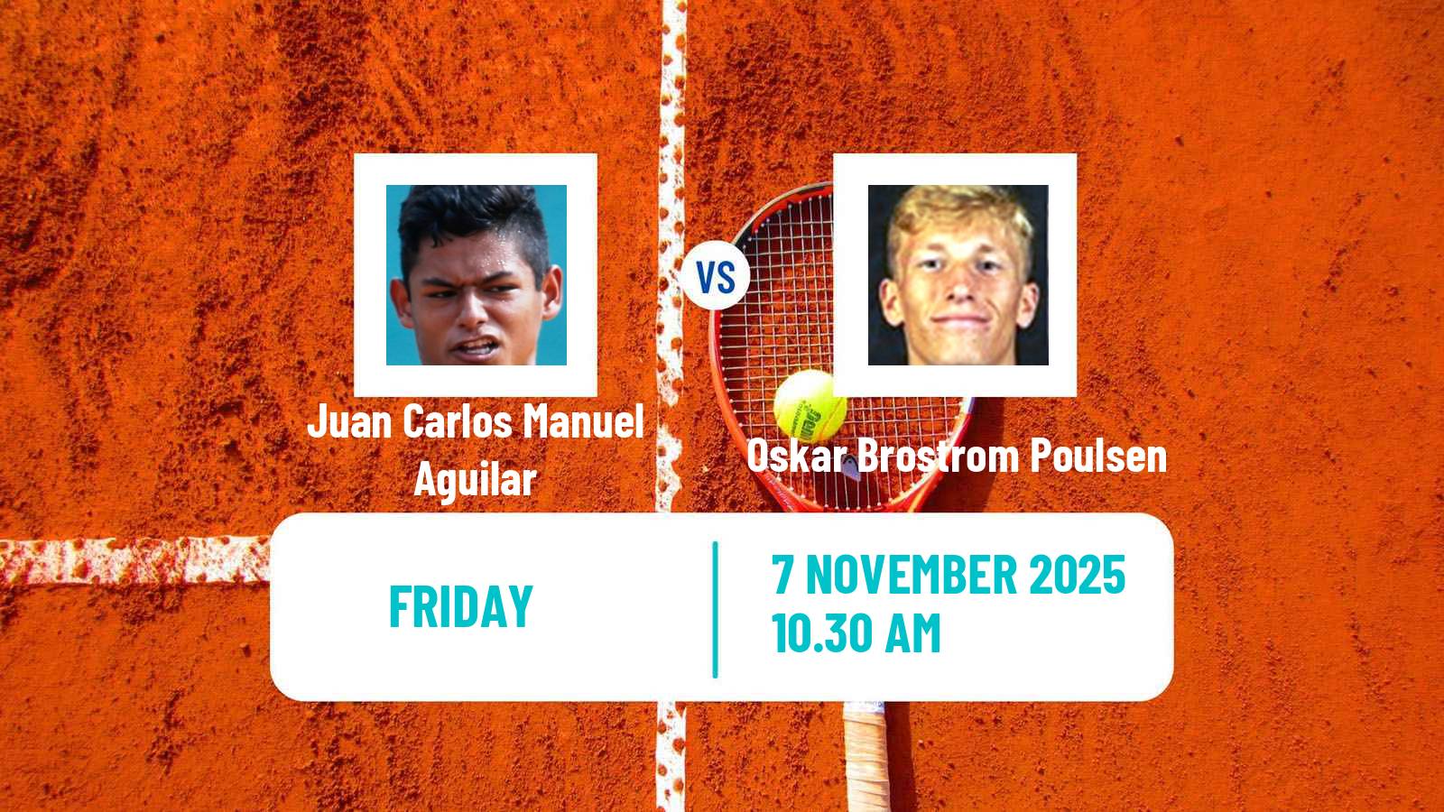 Tennis ITF M25 Montreal Men Juan Carlos Manuel Aguilar - Oskar Brostrom Poulsen