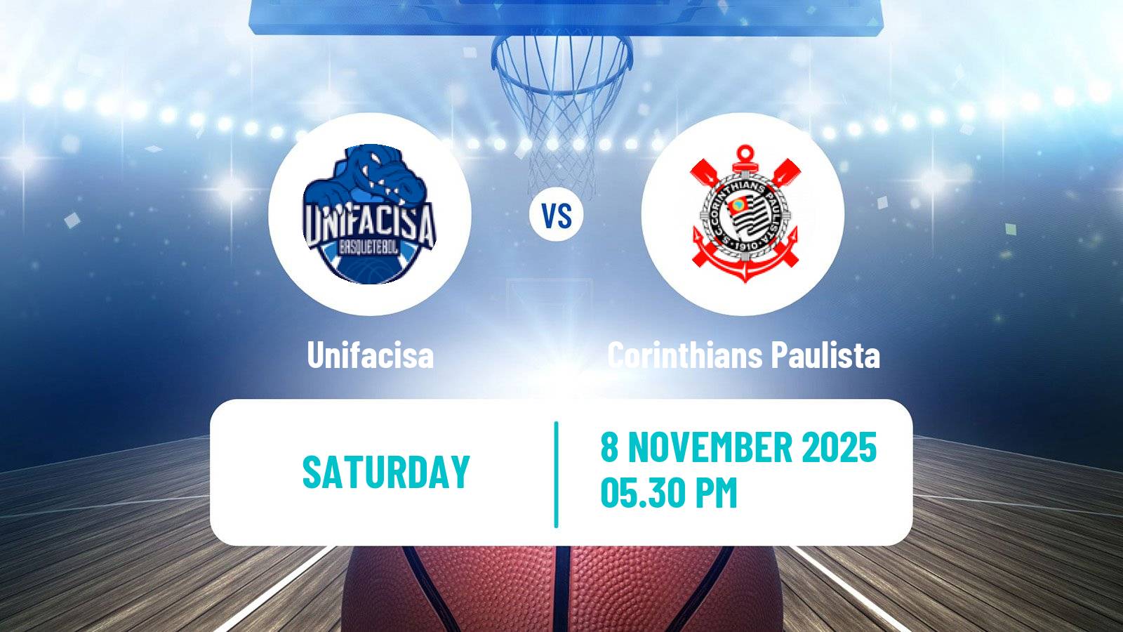 Basketball Brazilian NBB Unifacisa - Corinthians Paulista