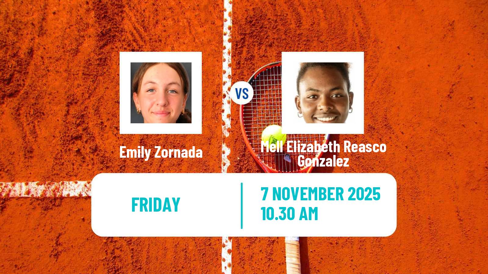 Tennis ITF W15 Neuquen Women Emily Zornada - Mell Elizabeth Reasco Gonzalez