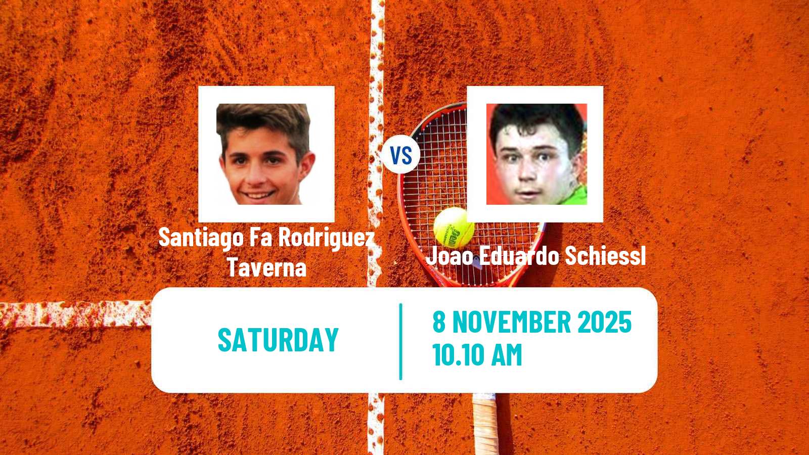 Tennis ITF M25 Santa Cruz Do Sul Men Santiago Fa Rodriguez Taverna - Joao Eduardo Schiessl
