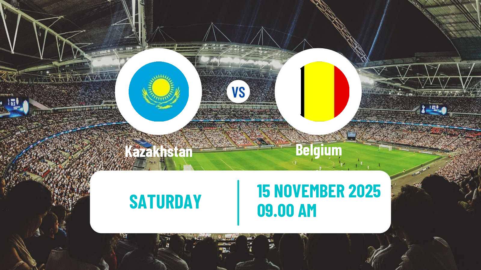 Football FIFA World Cup Kazakhstan - Belgium