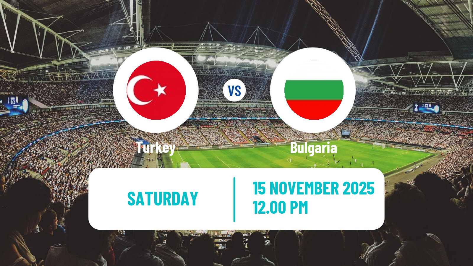 Football FIFA World Cup Turkey - Bulgaria