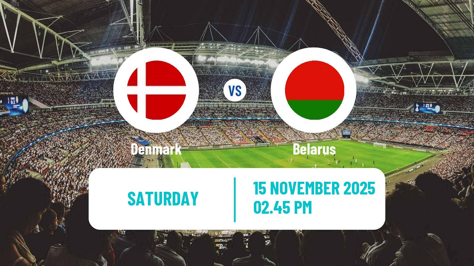 Football FIFA World Cup Denmark - Belarus