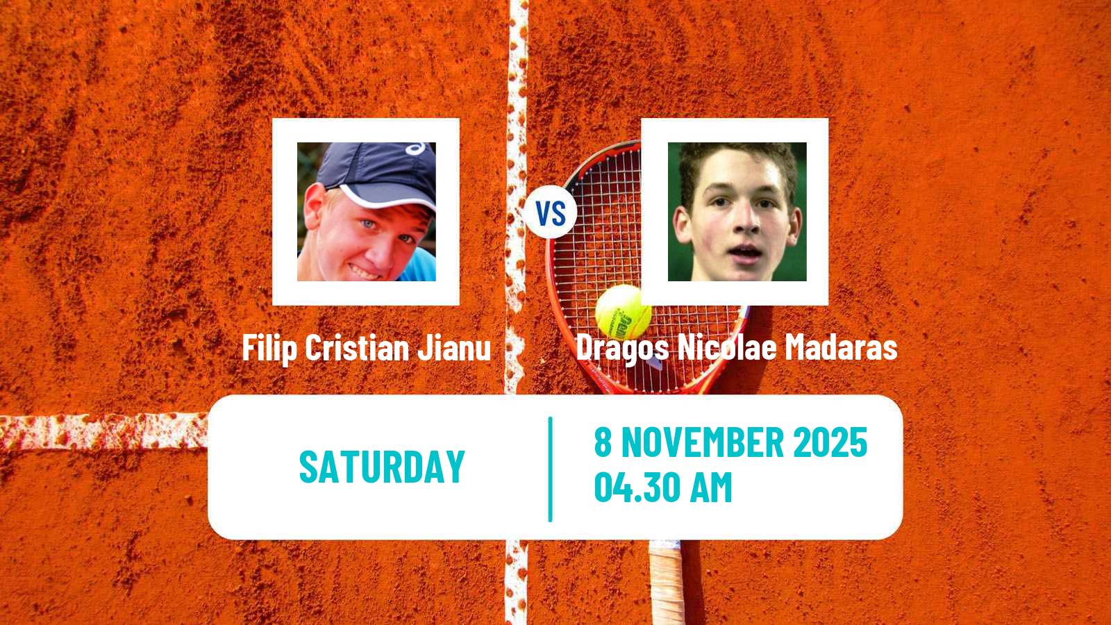 Tennis ITF M15 Antalya 13 Men Filip Cristian Jianu - Dragos Nicolae Madaras