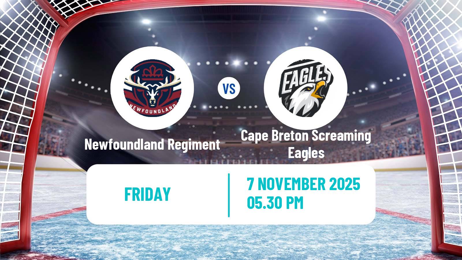 Hockey QMJHL Newfoundland Regiment - Cape Breton Screaming Eagles